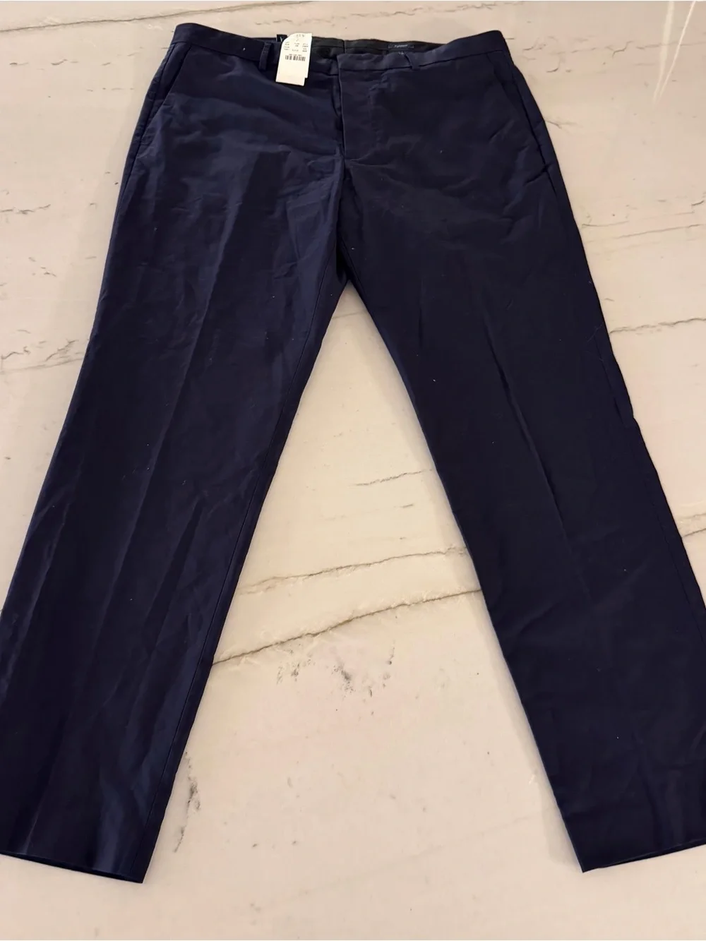 J Crew Flex Mens 36x32 Thompson Slim Dress Pants BRAND NEW Blue